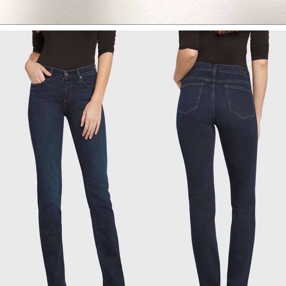 Women's Dark Blue Ankle Jeans